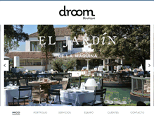 Tablet Screenshot of droomboutique.com